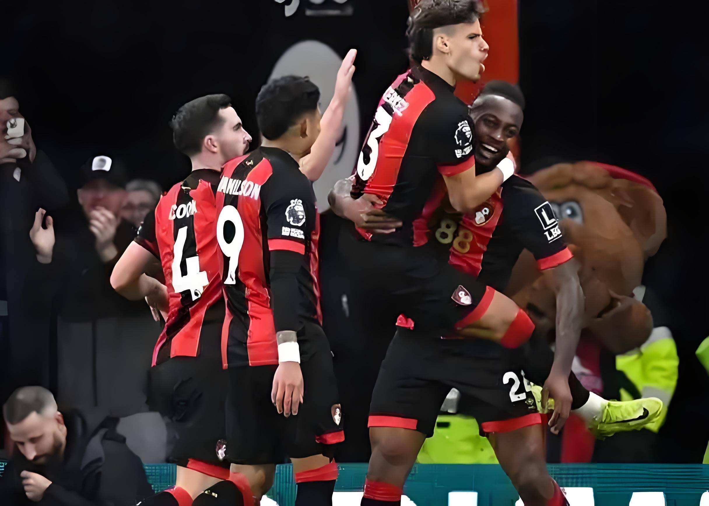 阿森纳主场告捷，战胜了伯恩茅斯